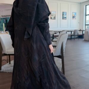 Alternative view of Purple abaya🪁
