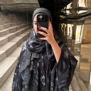 Grey abaya🪄